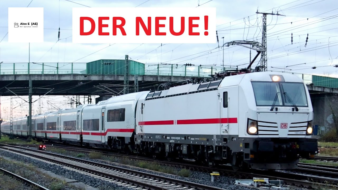 Der neue ICE L besucht mich in Aschaffenburg  |  AlexE