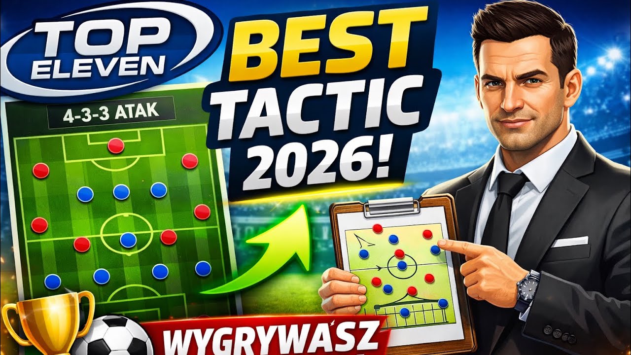 TOP ELEVEN 2020 NAJLEPSZA TAKTYKA
