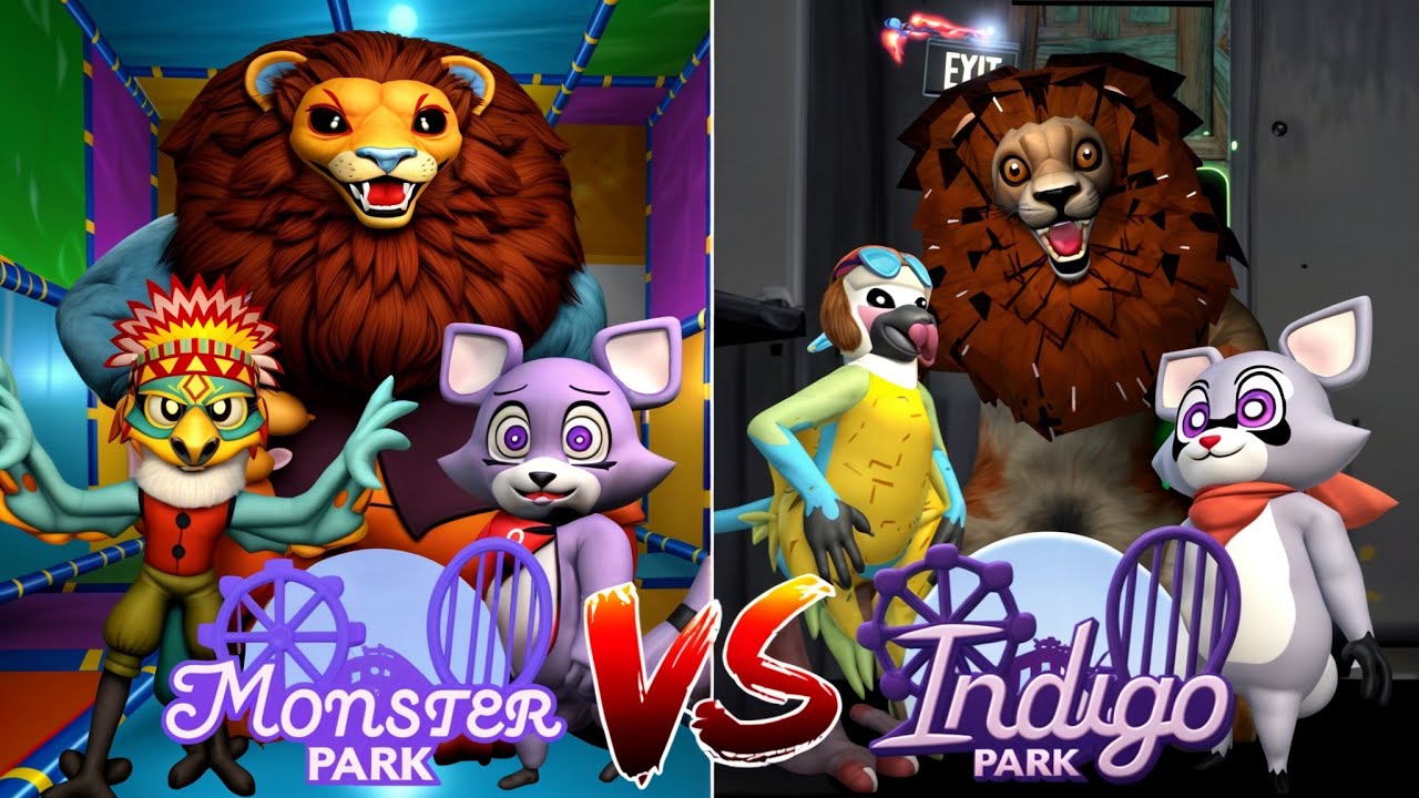 Monster Park VS Indigo Park Full Gameplay