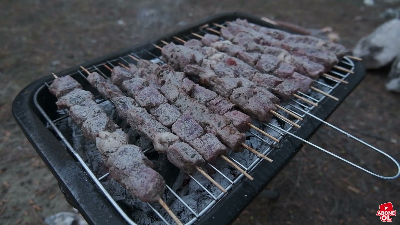 Kampızı Attık. Şiş Kebaplarıda Yaptığımıza Göre. 