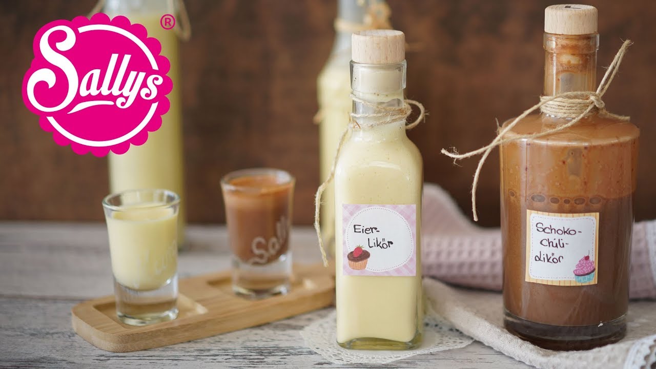 Eierlikör / Schoko-Chili-Likör / ohne Alkohol / Sallys Welt
