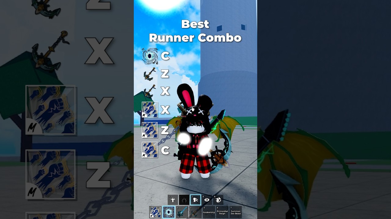 Best Shark Anchor and Godhuman Combo #roblox #bloxfruits