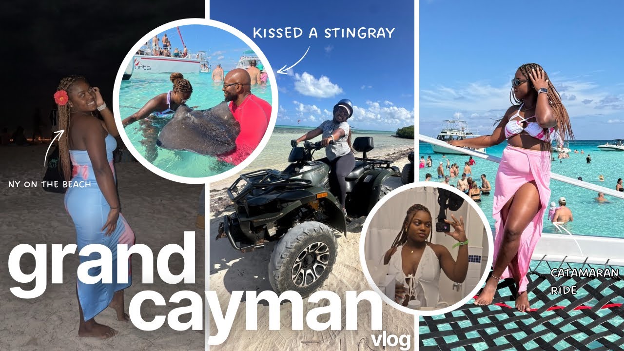 Cayman Islands Travel Vlog 🌸🐚🌴| Unfiltered