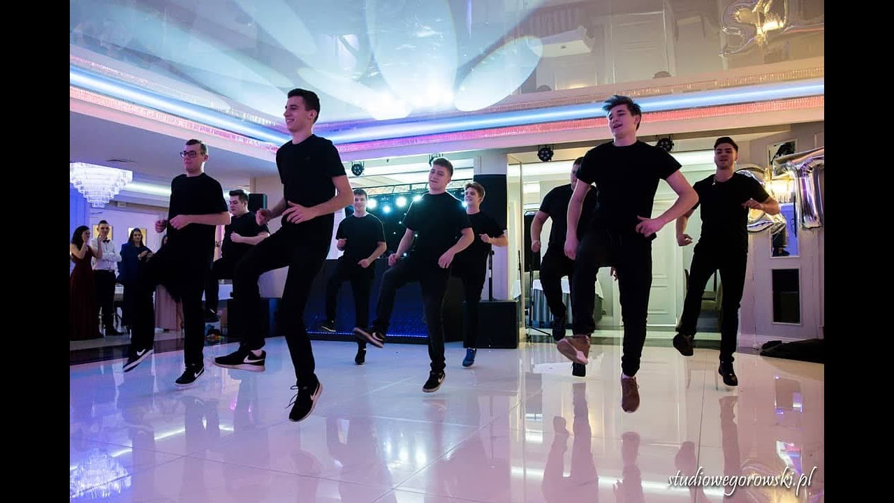 Występ studniówkowy 2020 - zespół Boys Dance Group