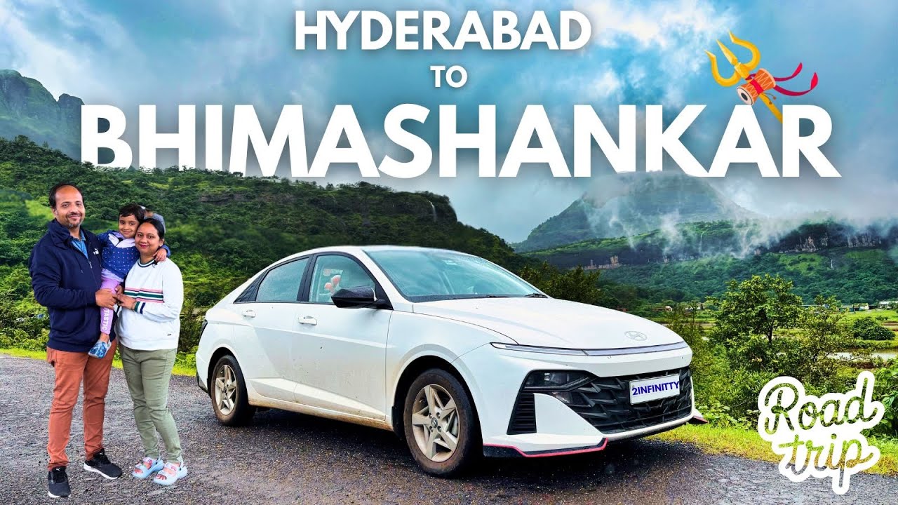 Hyderabad to Bhimashankar: Monsoon Road Trip Through Sahyadris 🌧️🌄