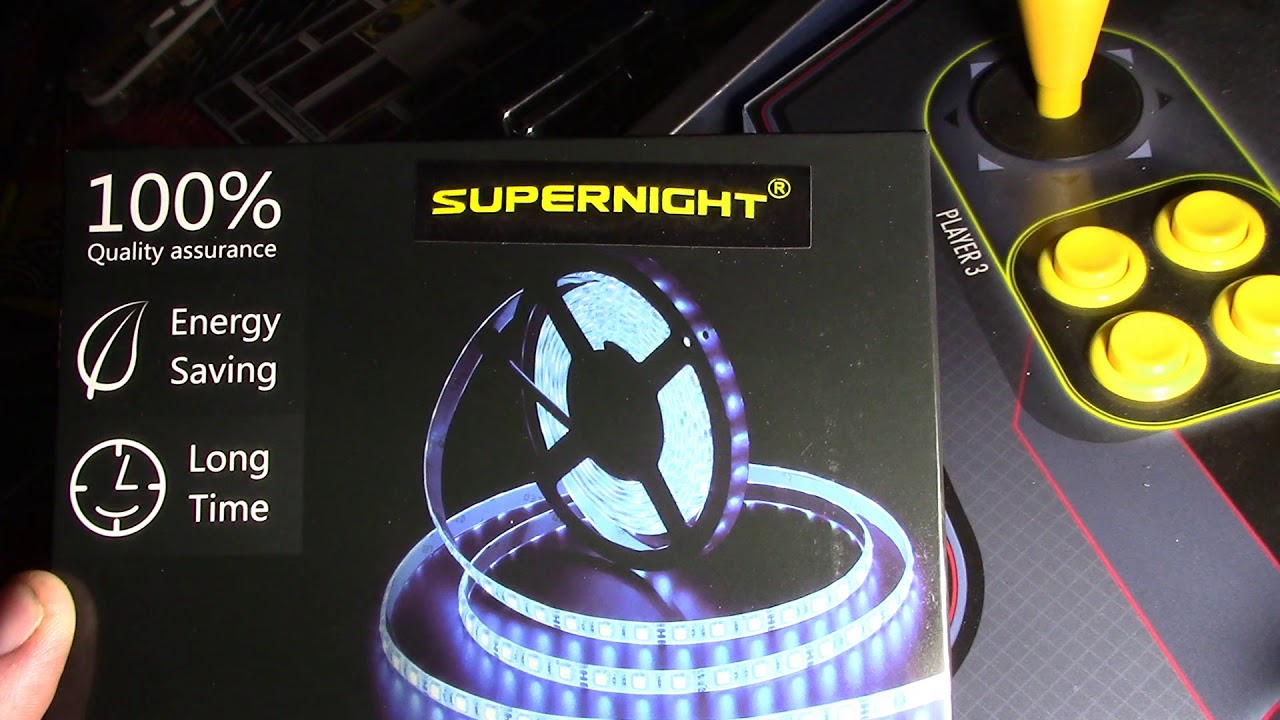 DIY Pinball LED strip Lighting
