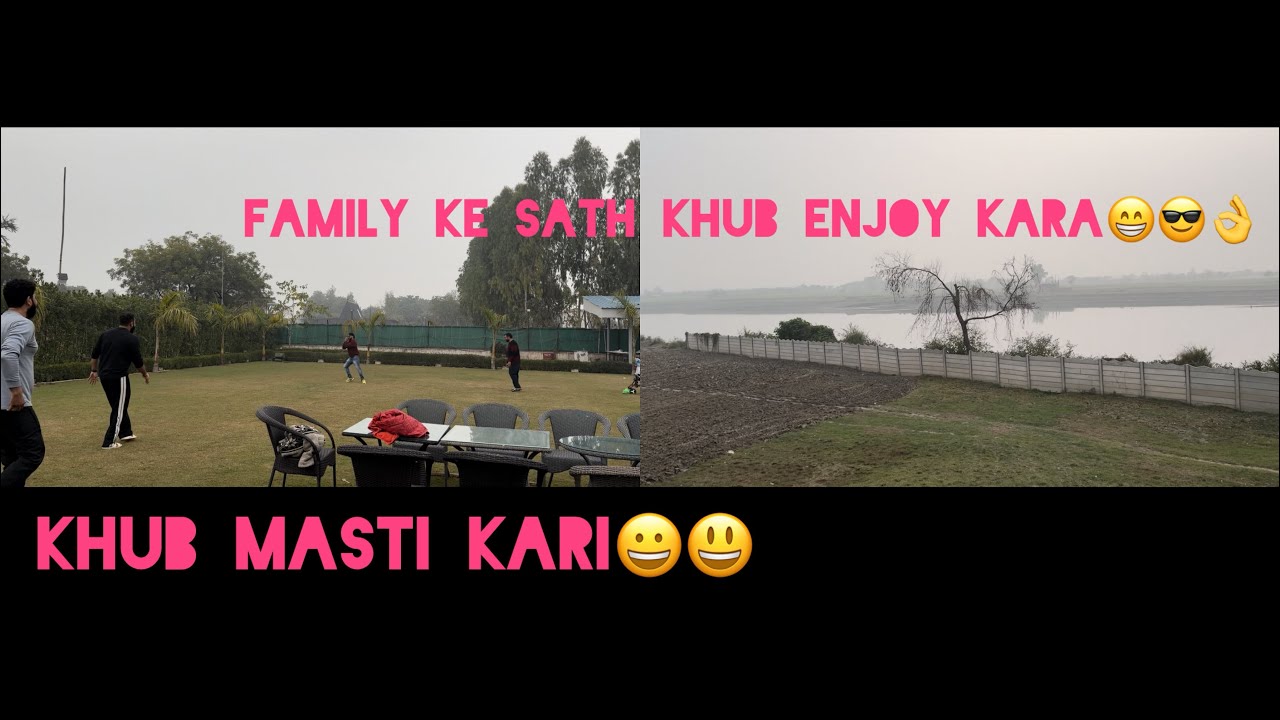 Family ke sath khub enjoy kara😀🥰 | ghar Jane ka mann nahi kar raha 😔
