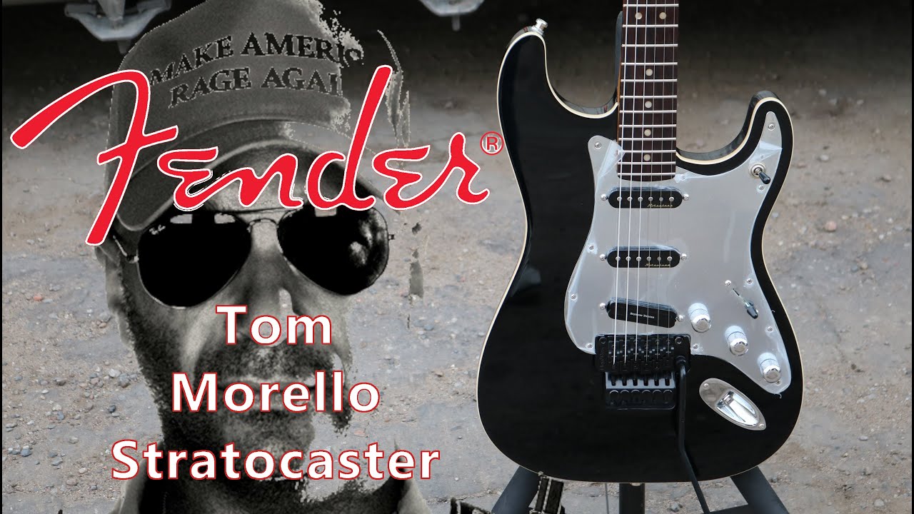 Fender Stratocaster Tom Morello - drogi jak bilety na RATM ale bardzo wyjątkowy - FILMIKI O GITARACH
