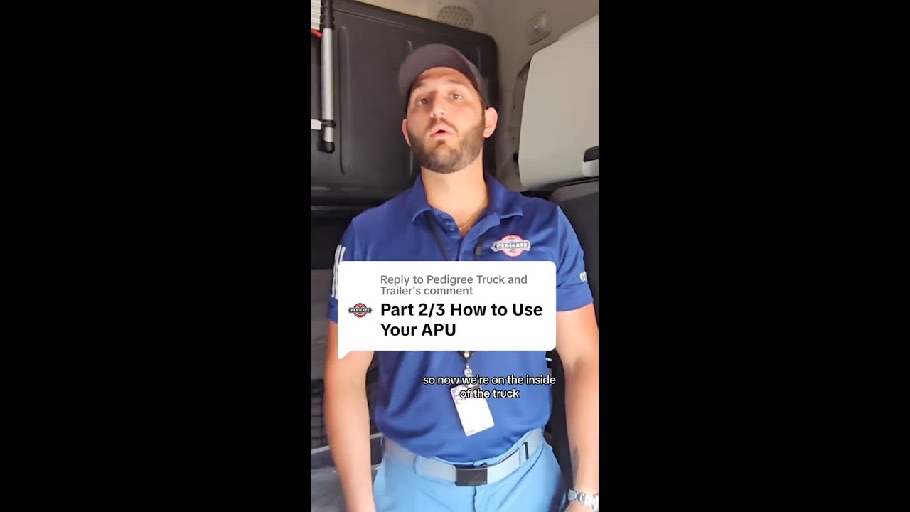 Part 2 How to Use Your Semi-Truck APU: Step-by-Step Guide