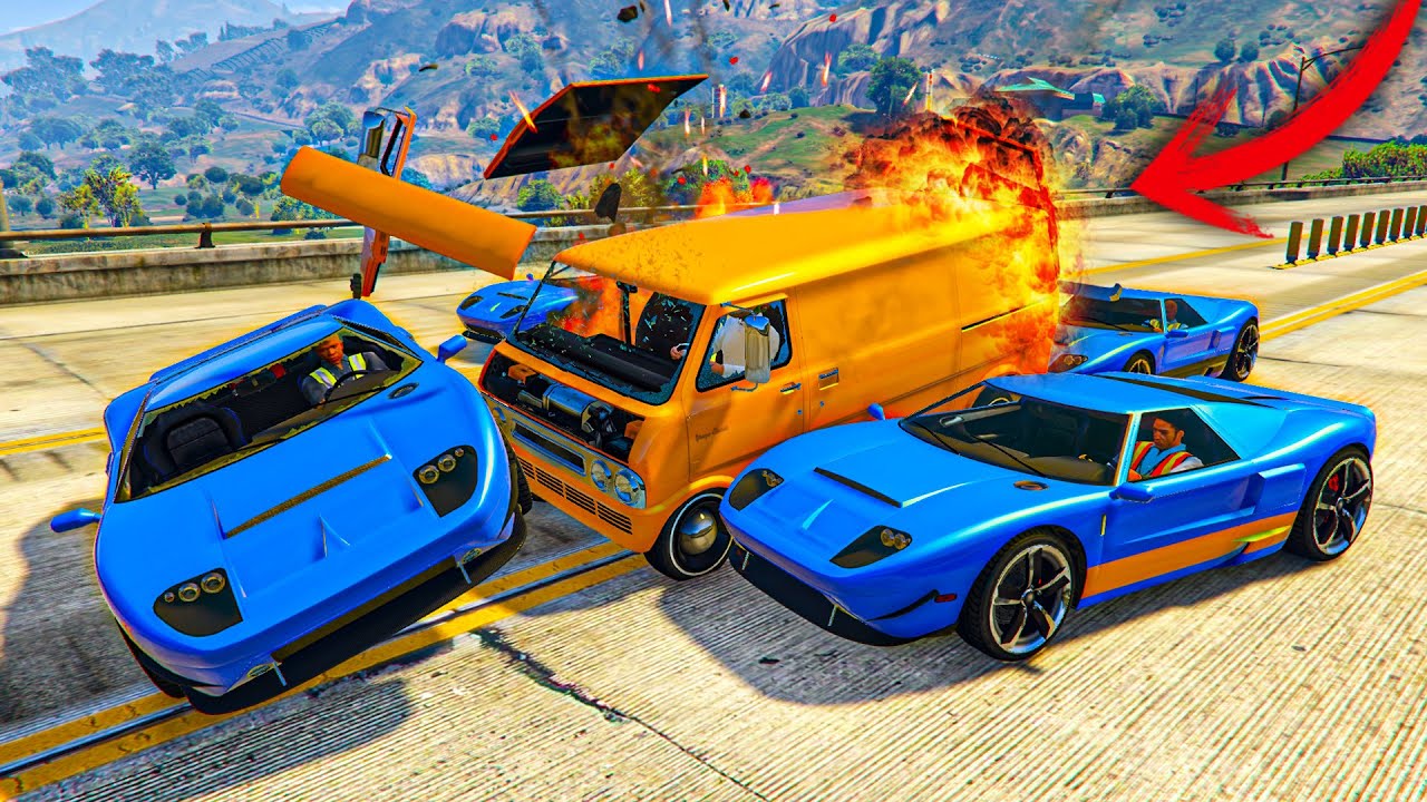 SI FRENAS EXPLOTAS! VICTORIA MUY ÉPICA!! - GTA 5 ONLINE