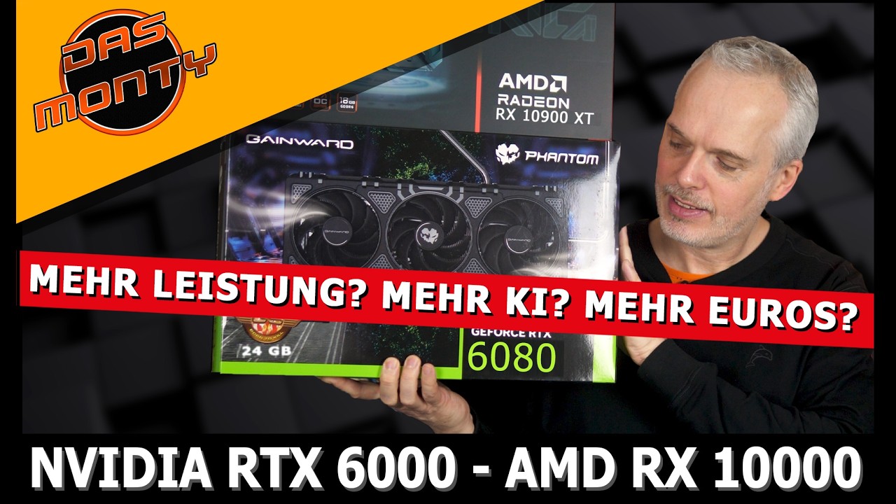 Die Zukunft der Next-Gen Grafikkarten - Nvidia RTX 6000 + AMD RX 10000 | Maximale Leistung?