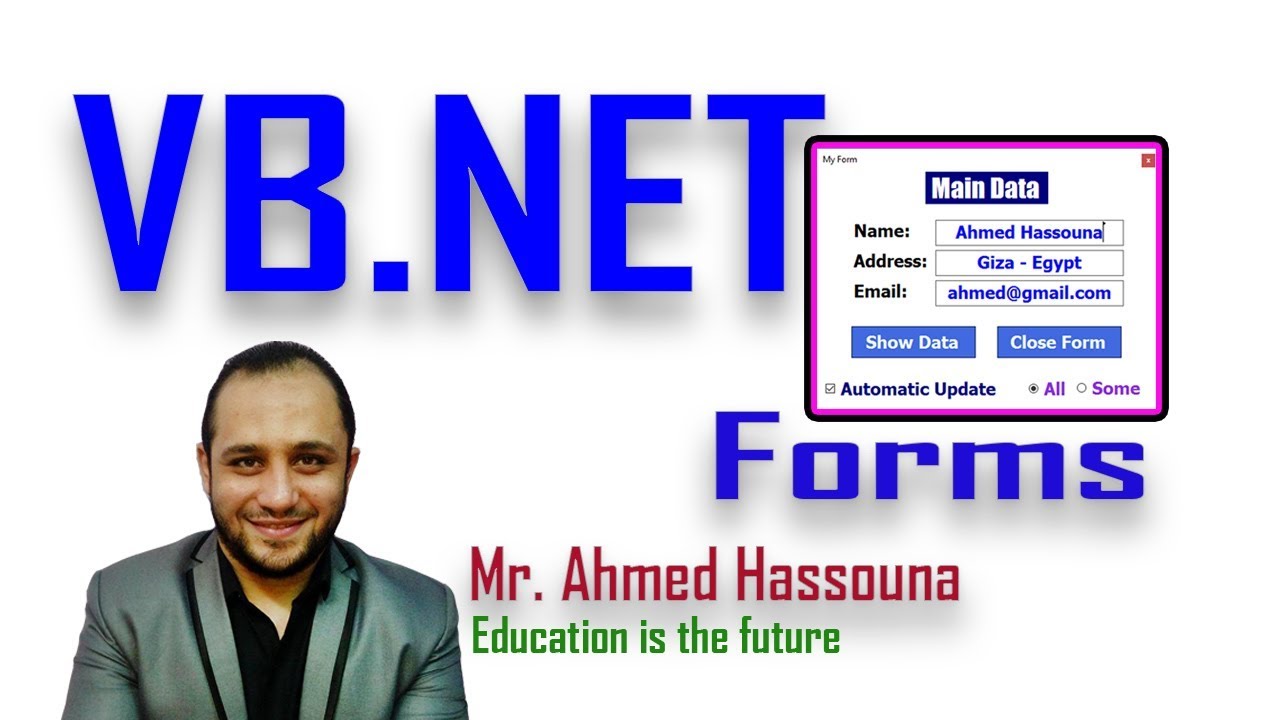 Learn Visual Basic in Arabic #159 - 159 VB NET التاريخ الهجري و تقويم البلاد Culture Info تعليم