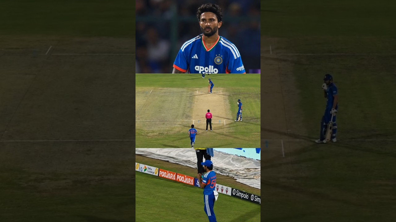 Nitish Kumar Reddy का जलवा! 3/24 vs AFG 🔥 #Shorts