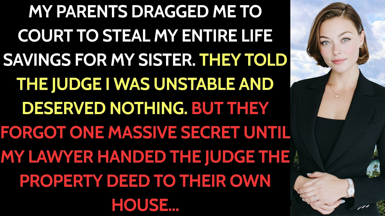 My Parents Asked The Court For My Savings For My Sister, Until The Lawyer Read The Hidden Deed