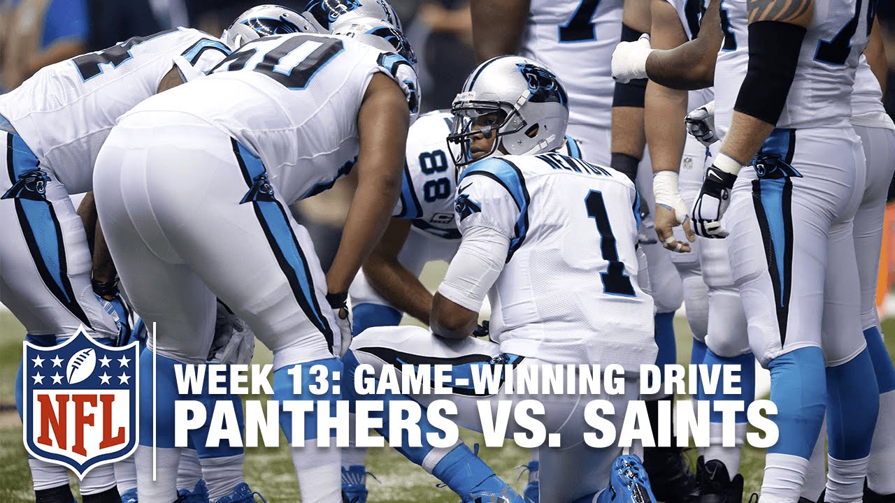 Cam Newton Leads Game-Winning TD Drive to Keep the Panthers Perfect! | Panthers vs. Saints | NFL