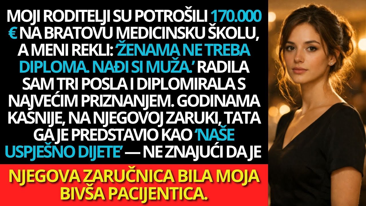 Roditelji su platili bratov studij, a meni rekli: diploma ti ne treba, nađi muža
