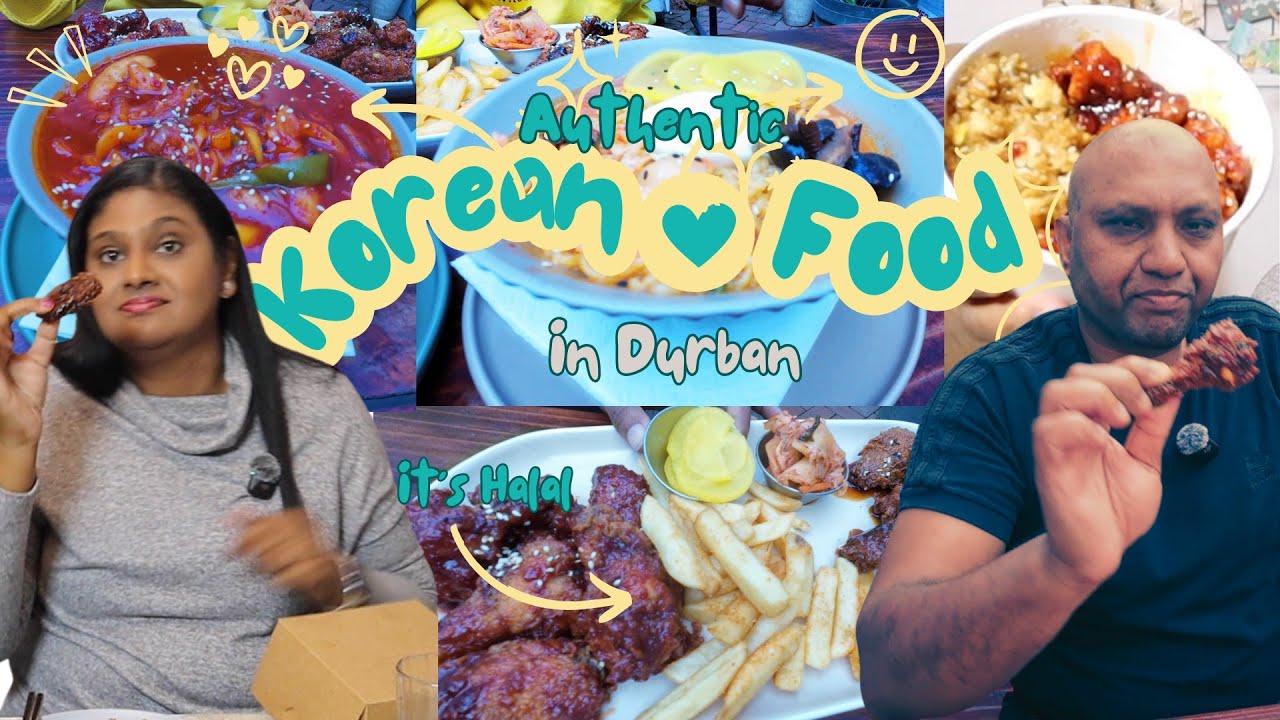Seoul food rolls into Durban || Authentic Halal Korean food || Food adventure || SA YouTuber