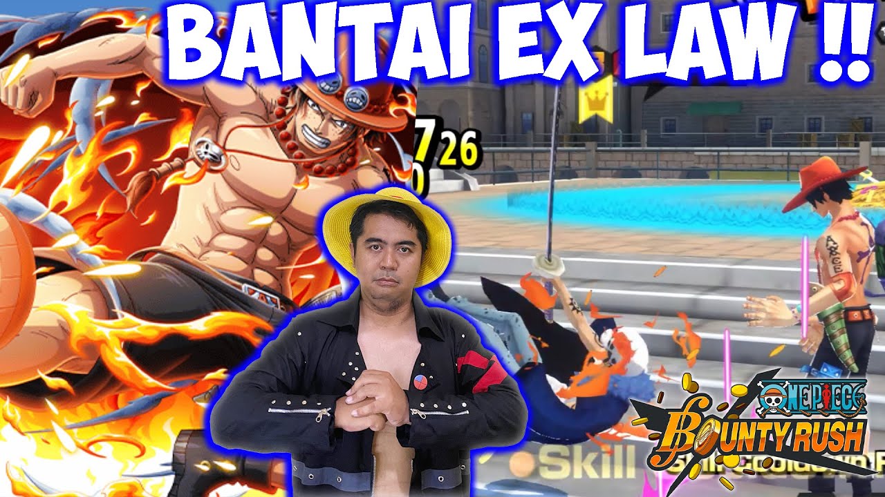 Free BF Ace Terlalu OP Bantai EX Law 🔥🔥- One Piece Bounty Rush