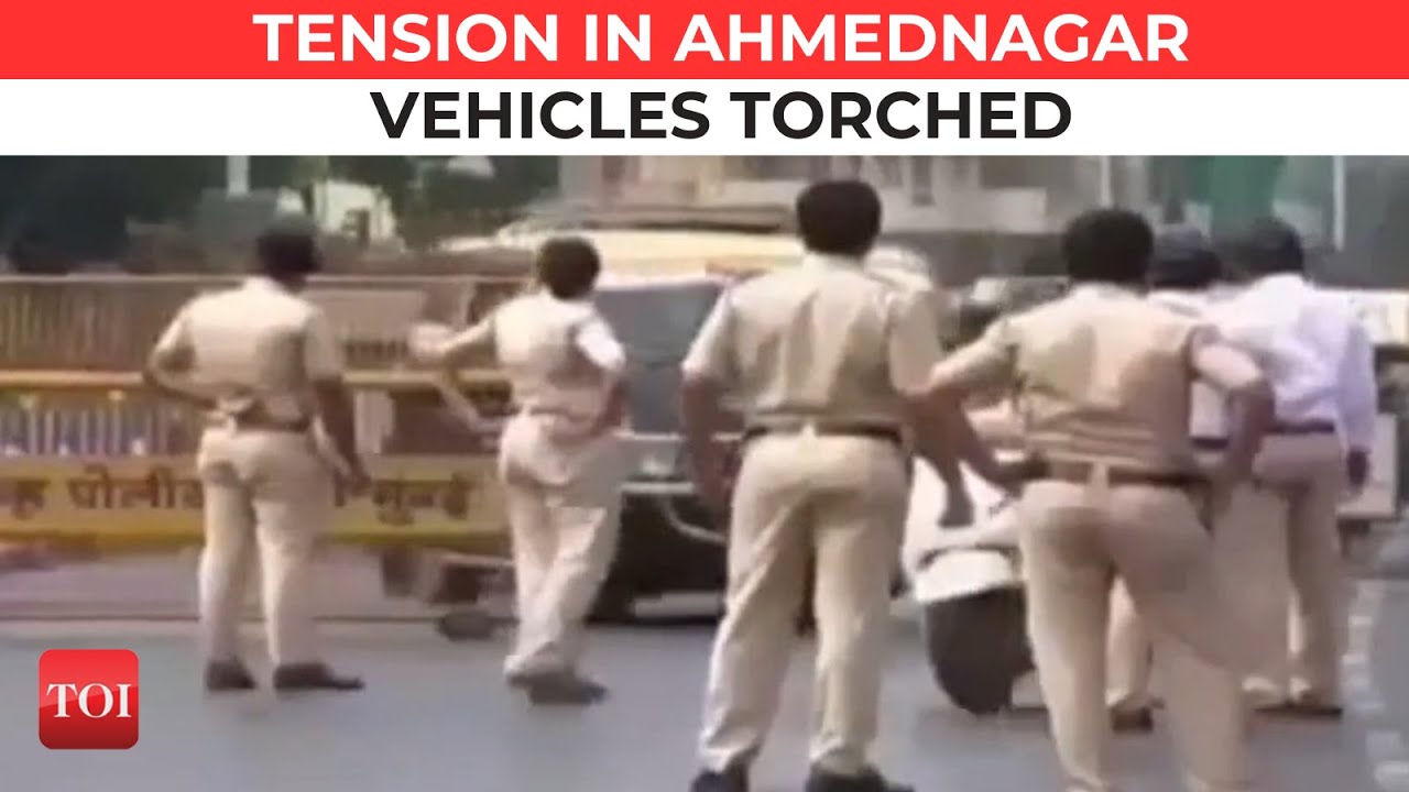 Vehicles torched in clash between two groups in Ahmednagar, 16 arrested in connection with riots