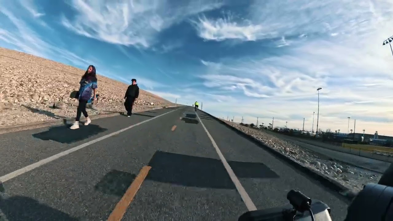 A Cruise through Los Angeles on my Mad Max Scooter 