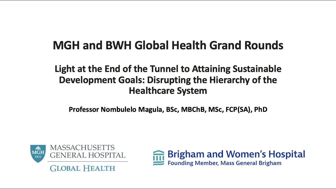 Attaining Sustainable Development Goals: Disrupting the Hierarchy of the Healthcare System