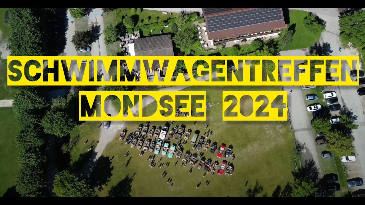 Schwimmwagentreffen Mondsee 2024 Kurzversion