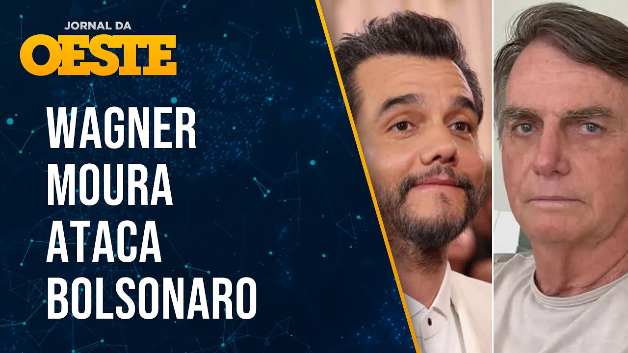 Militante esquerdista confesso, Wagner Moura acusa Bolsonaro de censura e perseguição