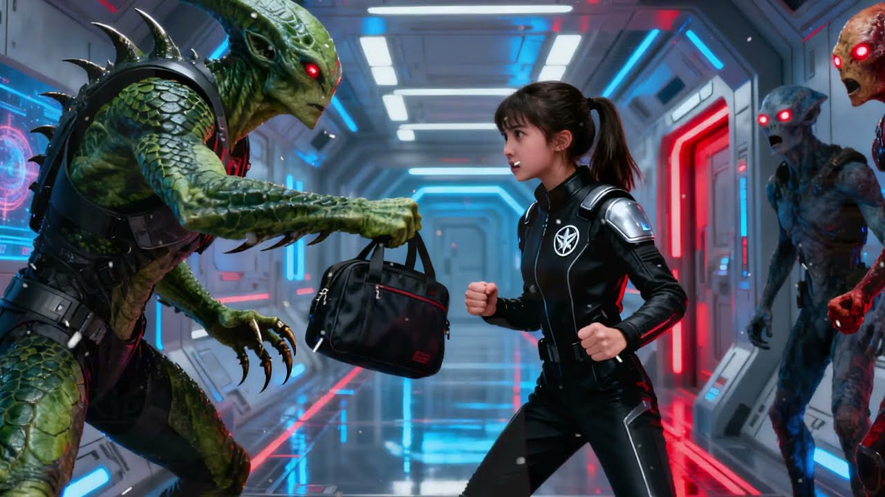 Alien Bully Tried to Grab Human Girl’s Bag Biggest Mistake of His Life   HFY Sci Fi