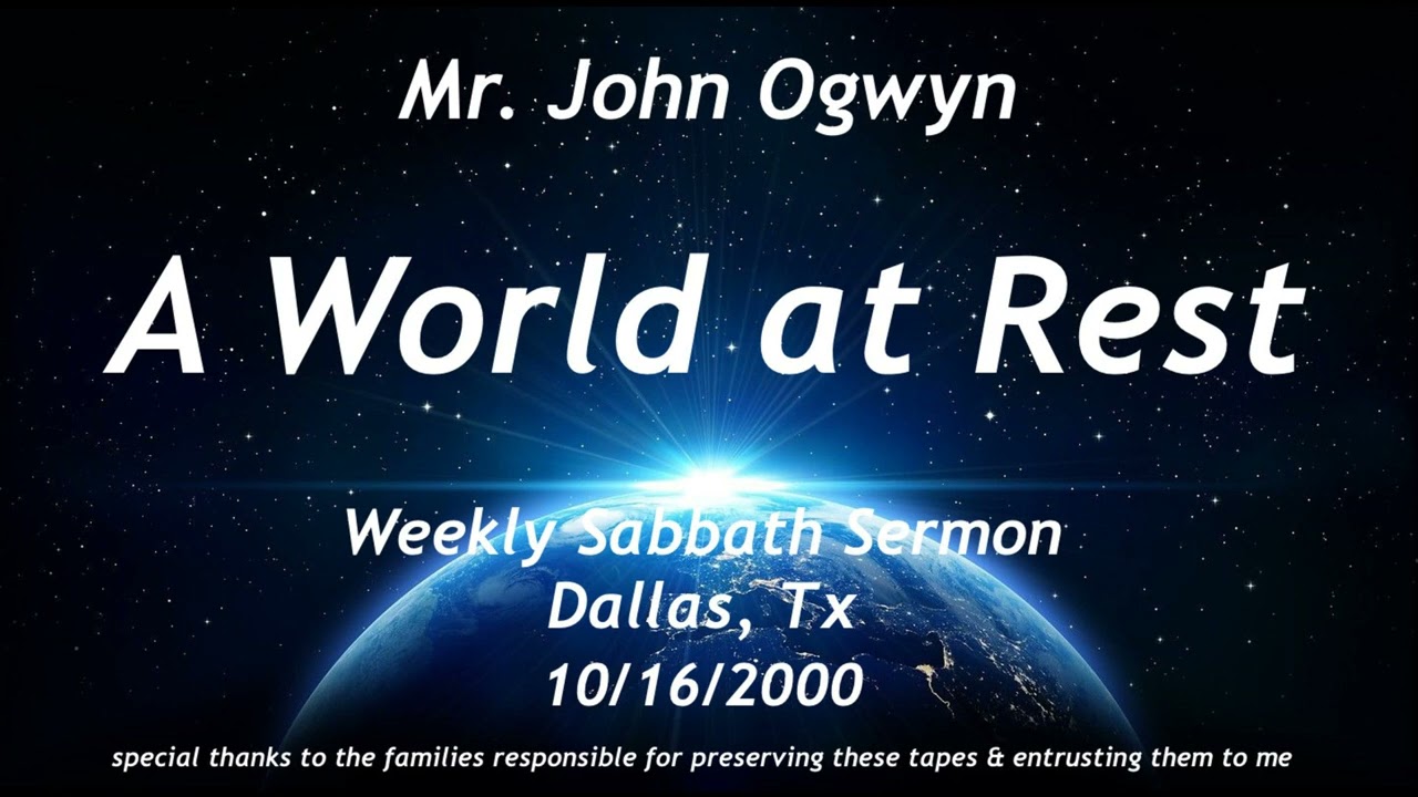 John Ogwyn A World at Rest