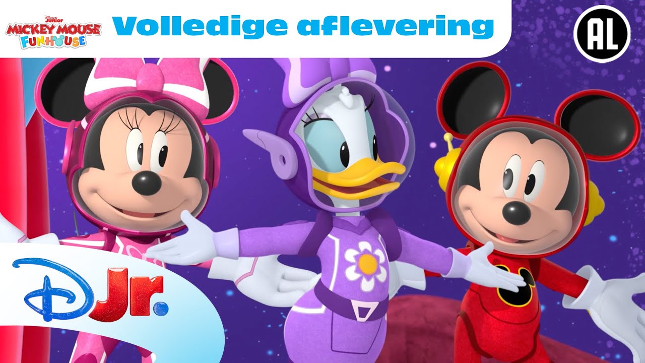 🚀 De Ruimte | Mickey Mouse Funhouse | Volledige Aflevering | Disney Junior Belgi&euml;-Nederland