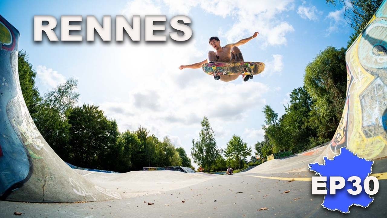 Tour de France La Skateosphere | Episode 30 Skateparks Rennes / RLS
