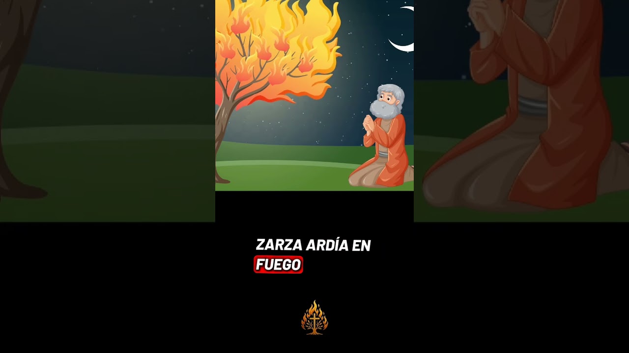 &Eacute;xodo 3:2 #zarza #mois&eacute;s #moses #exodo