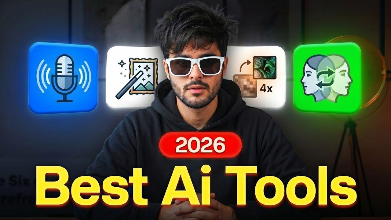 ⚡️TOP 7 FREE AI Tools in 2026 (Creators Must Use)