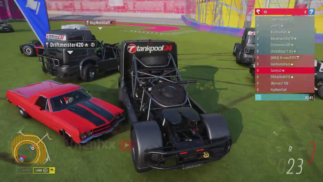 Forza Horizon 5 Seasonal Playground Games Running Laps