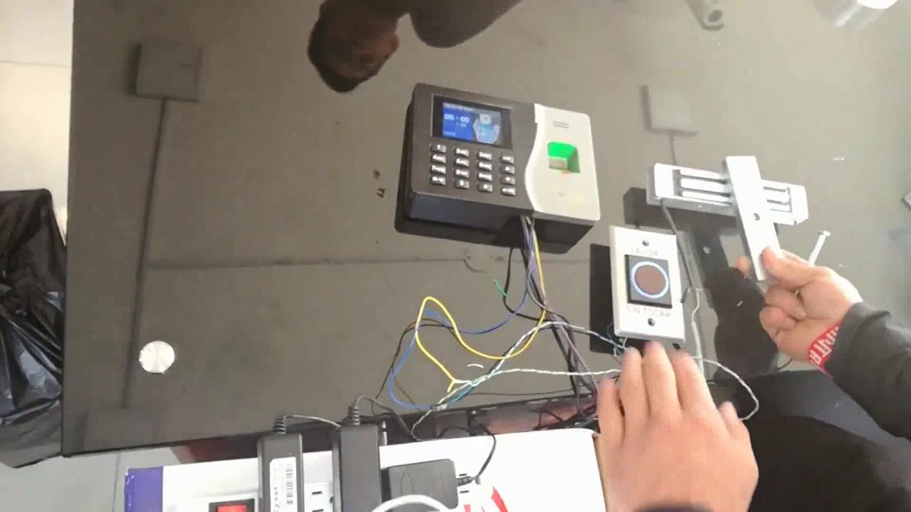 ZKTECO - K20 INSTALACIÓN DE ACCESORIOS PARA CONTROL DE ACCESO - BAC BEL EIRL