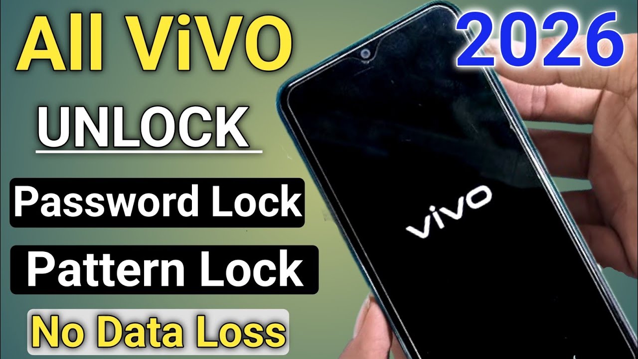 Vivo Mobile Ka Lock Kaise Tode 2026 || Vivo Phone Ka Lock Kaise Tode || Vivo Ka Lock Kaise Tode 