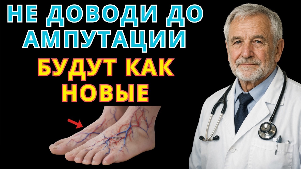 8 признаков плохого кровообращения в ногах! Проверьте себя дома за 5 минут | здоровье после 60+