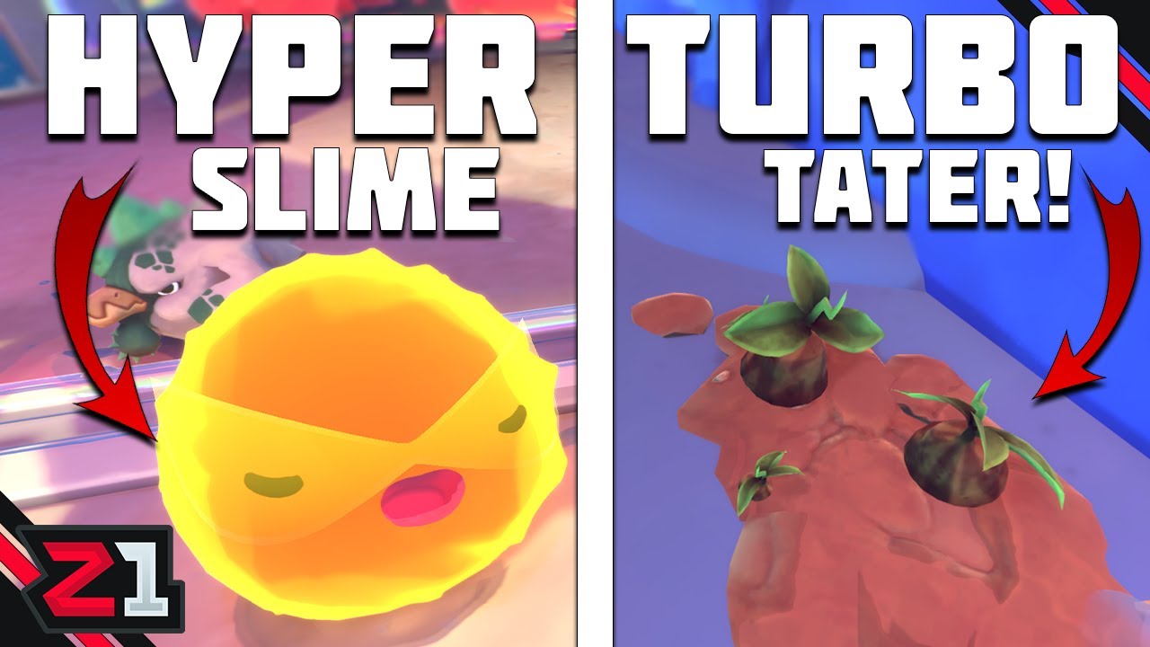 HYPER Slimes And TURBO Taters ! Slime Rancher 2 Full Release