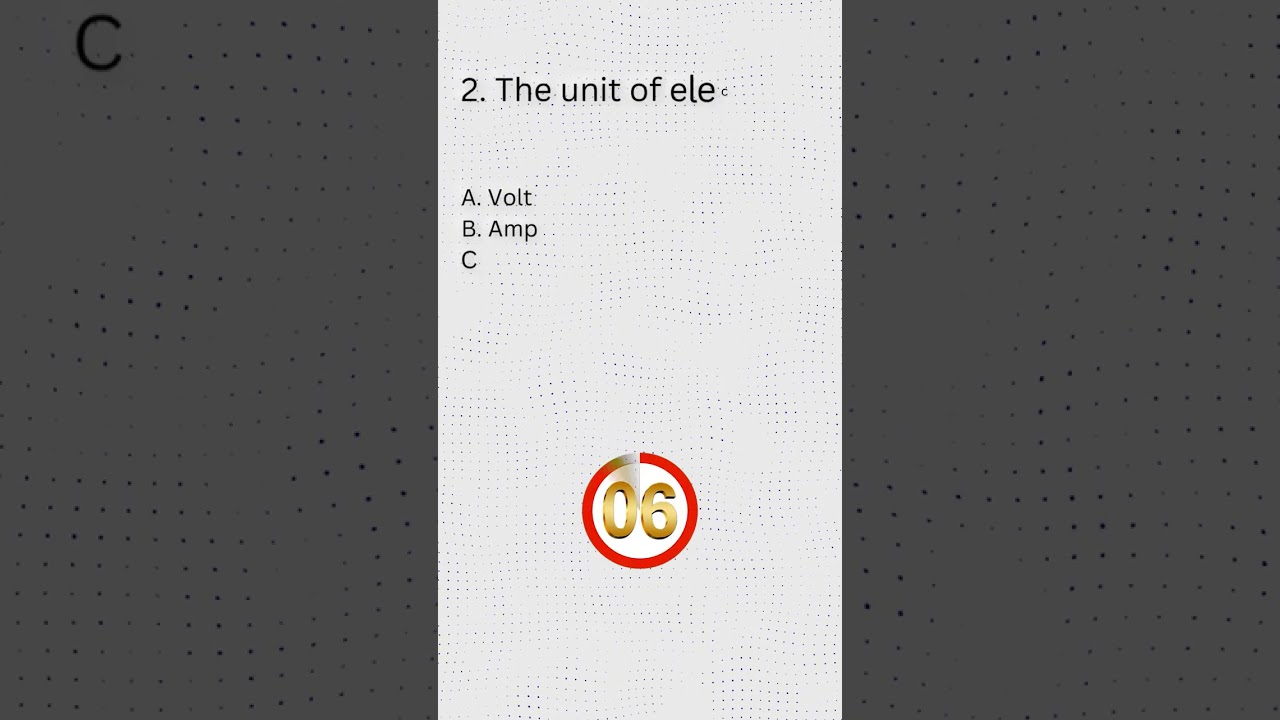 2. Basic electronics questions for Interview