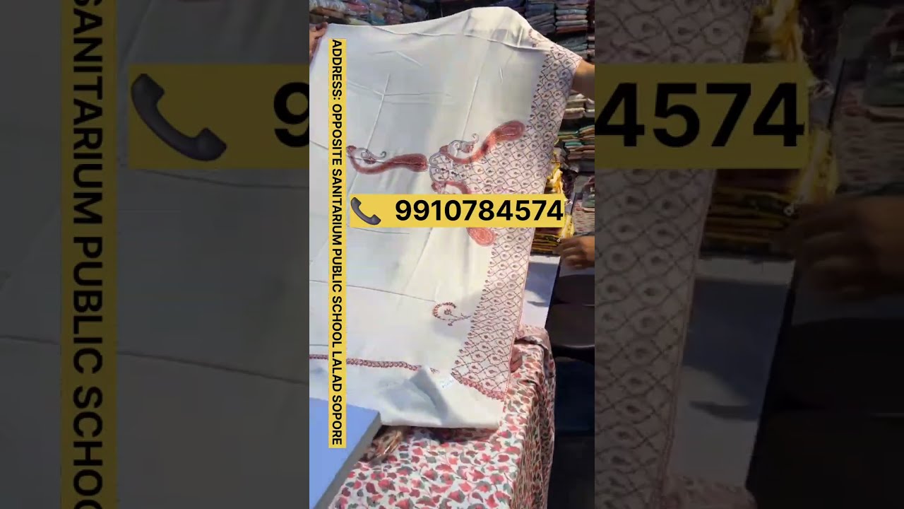 #YAAWUN TEXTILES LALAD SOPORE Ready to wear only 1000 @ 3PCS FULL