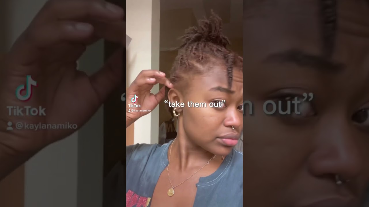 one year loc journey ⭐️. update video on my channel! #locs #locjourney #locstyles