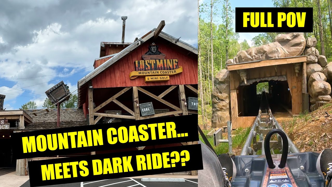POV Lost Mine Mountain Coaster (Pigeon Forge, TN)