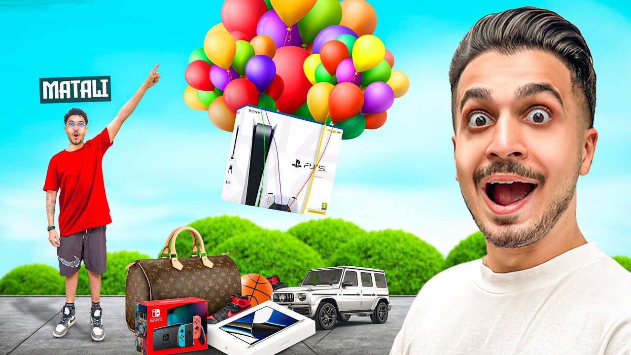 هر چیو بلند کنی برات میخرمش 🎈😂