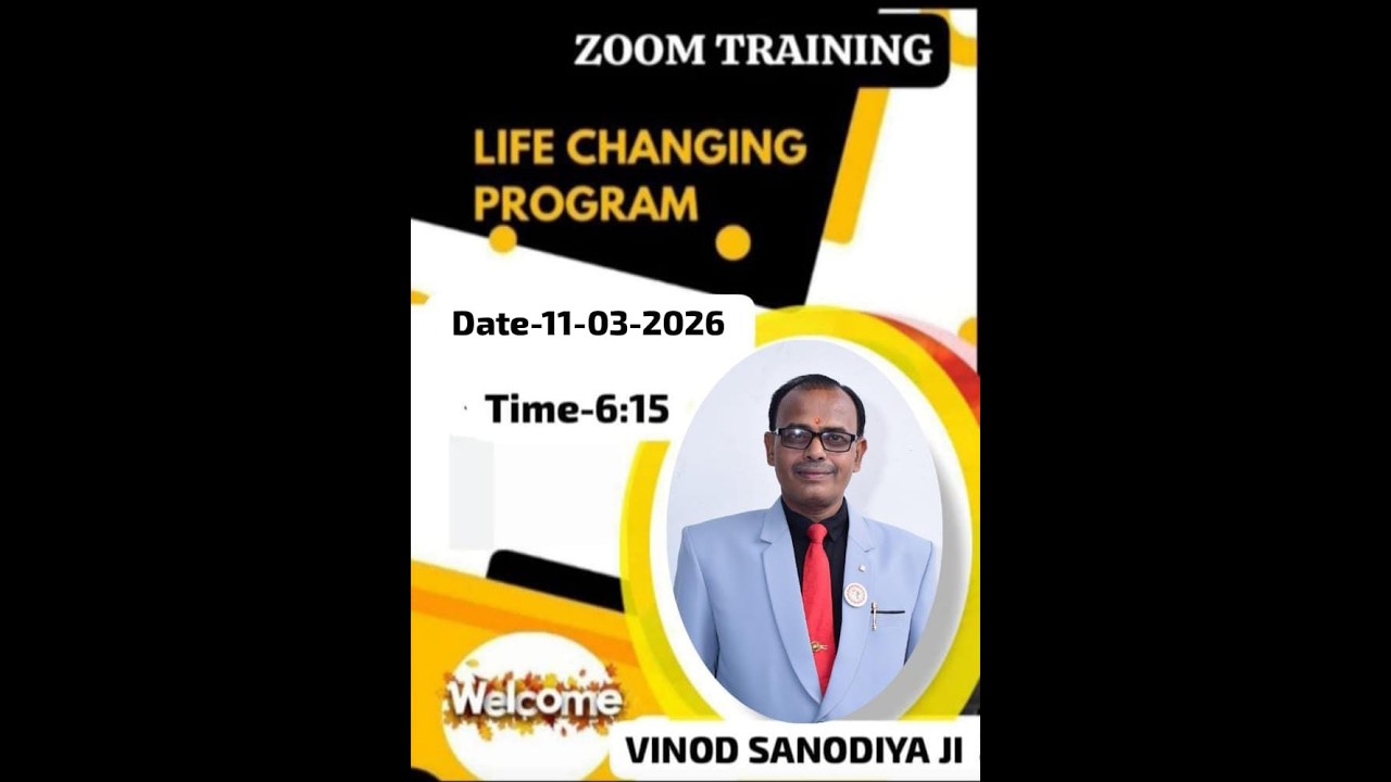 SESSION BY MR. VINOD SANODIYA SIR