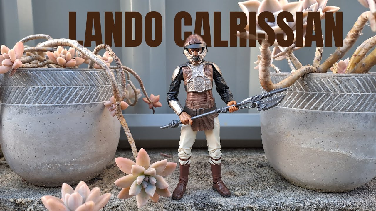 HASBRO STAR WARS LANDO CALRISSIAN | ACTION FIGURE REVIEW