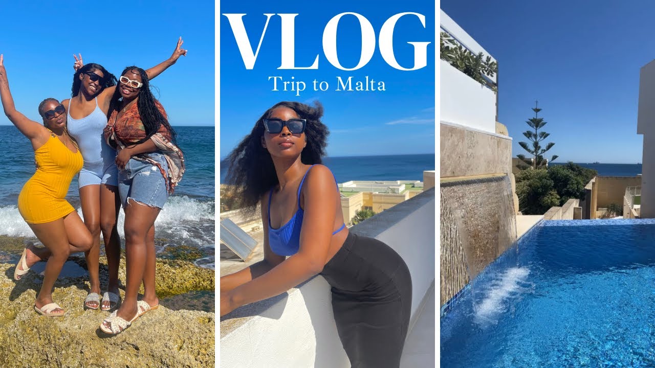 TRAVEL VLOG TO MALTA | FIRST TIME ABROAD