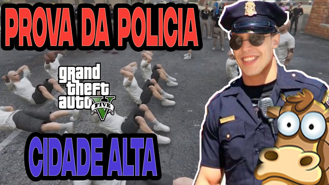 Formig&atilde;o Faz a Prova da Policia do CDA, Surskity no GTA RP