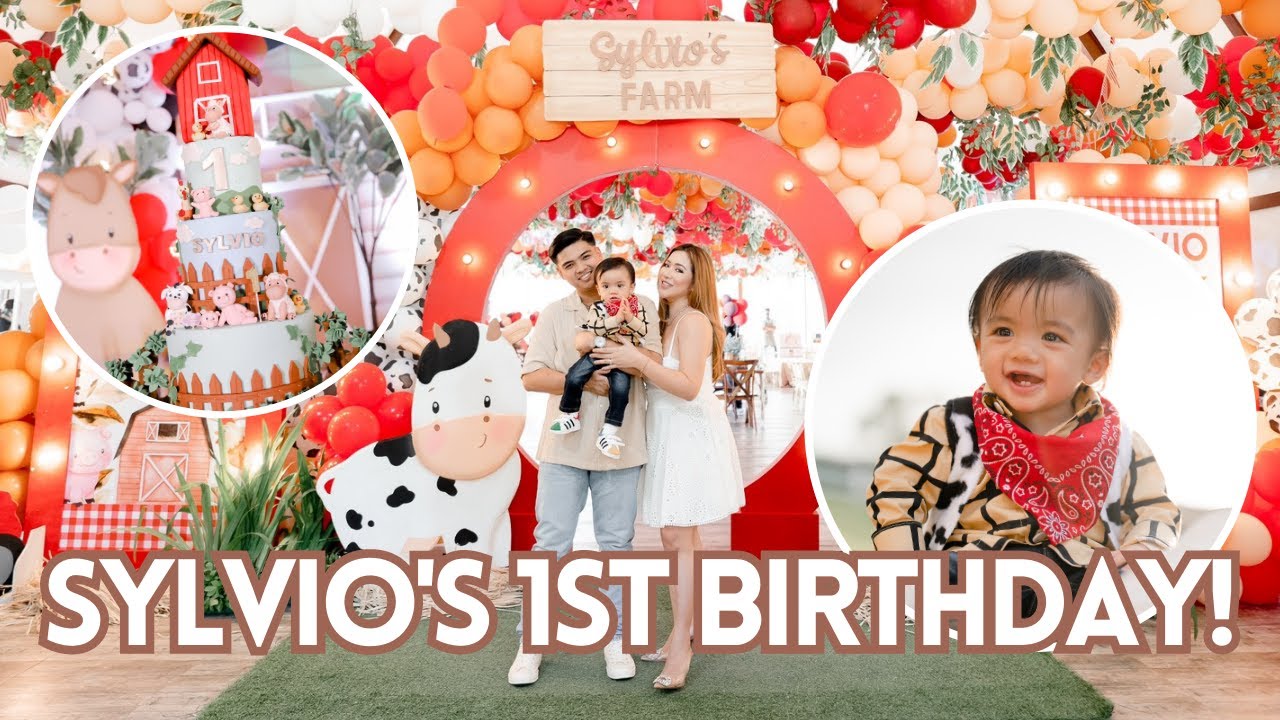 FIRST BIRTHDAY OF SYLVIO! #MamaAngge | Love Angeline Quinto