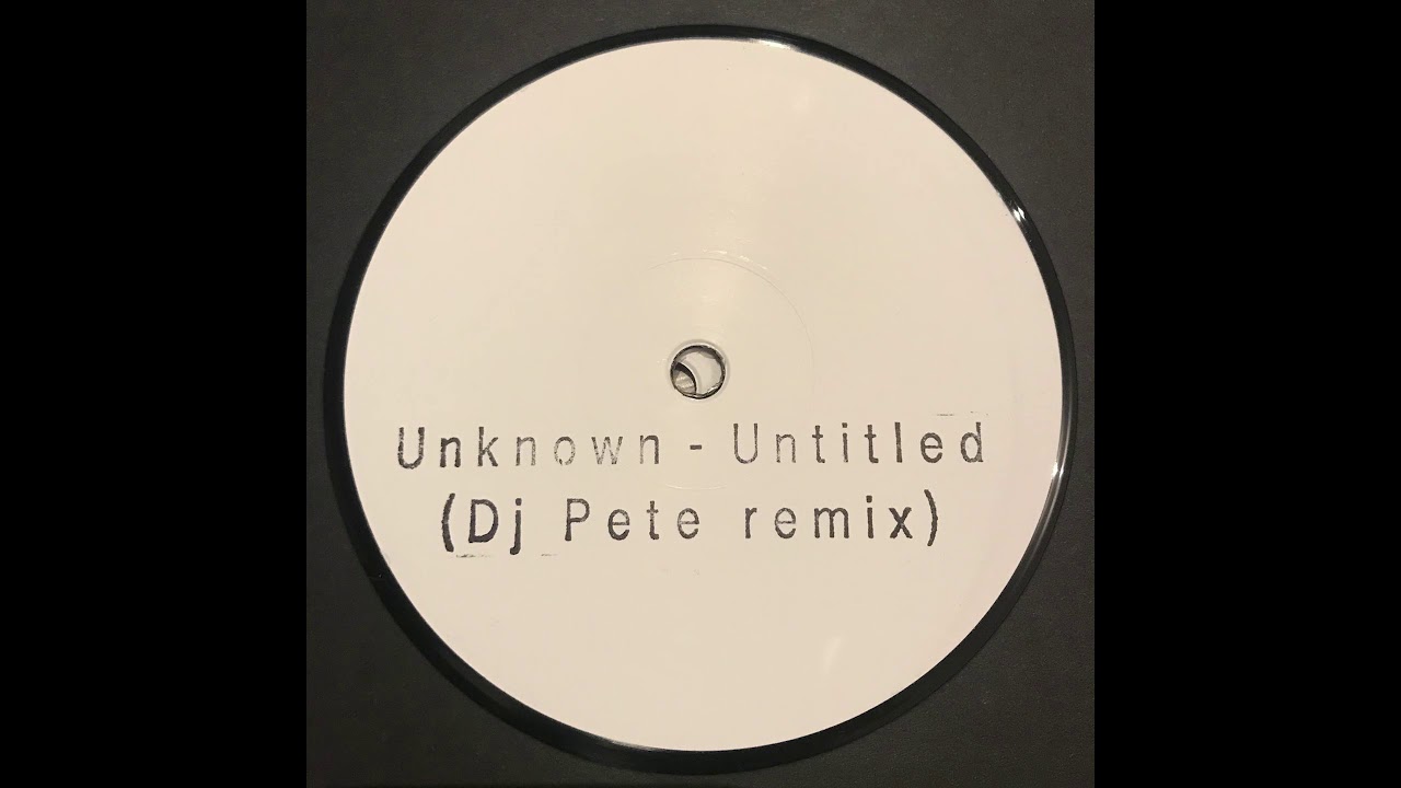 Unknown - Untitled (Dj Pete Remix) [FRACTXXX]