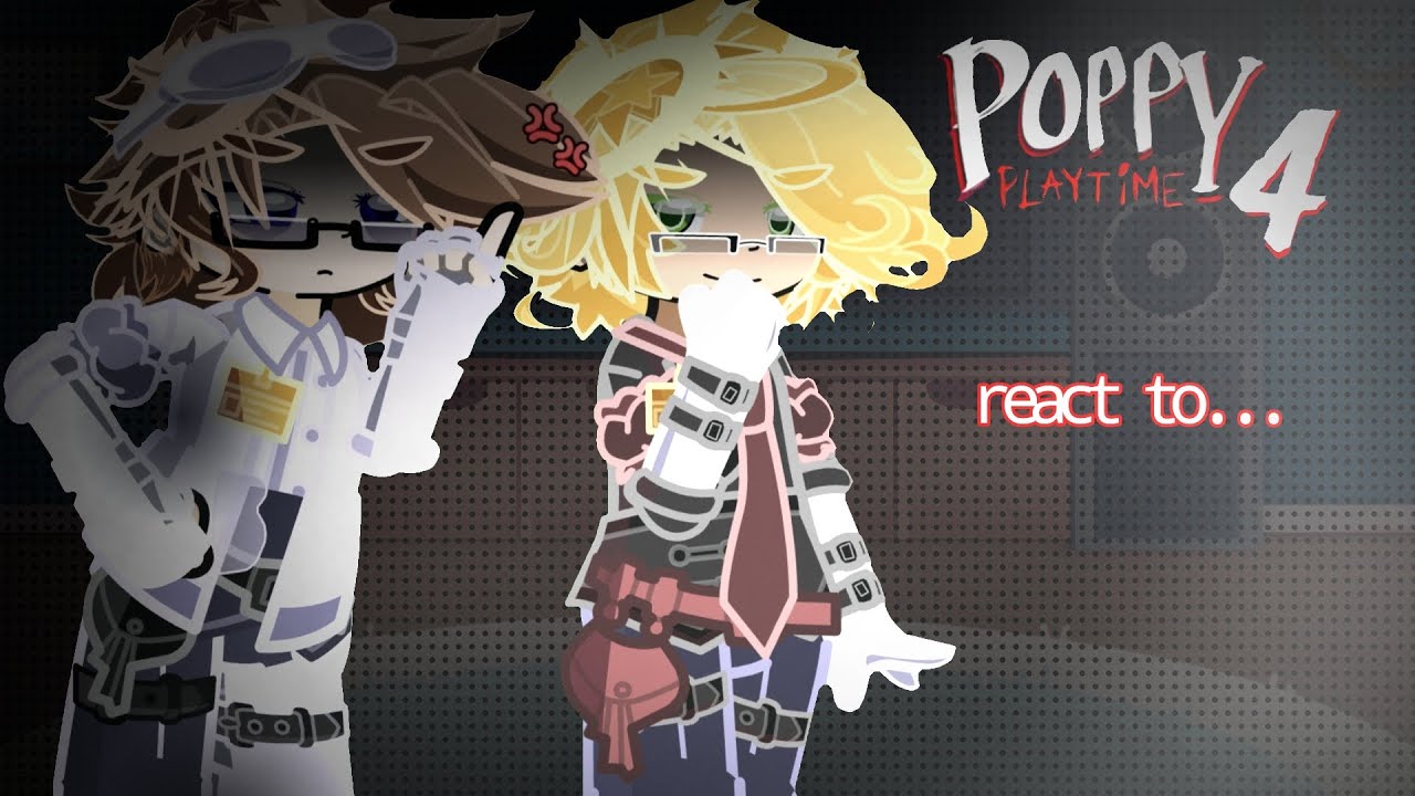 Past playtime co. employees react to the future// poppy playtime